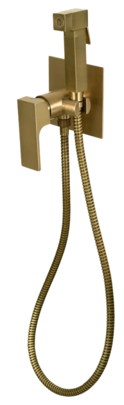 Гигиенический душ со смесителем Remer Absolute AU65VO, латунь состаренная