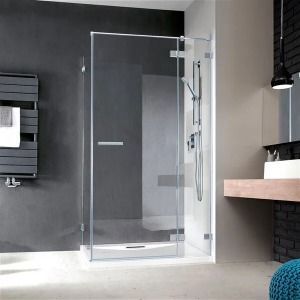 Душевая дверь Radaway Euphoria KDJ 512, 51.2 х 200 см, стекло прозрачное, профиль хром, правая, 383512-01R