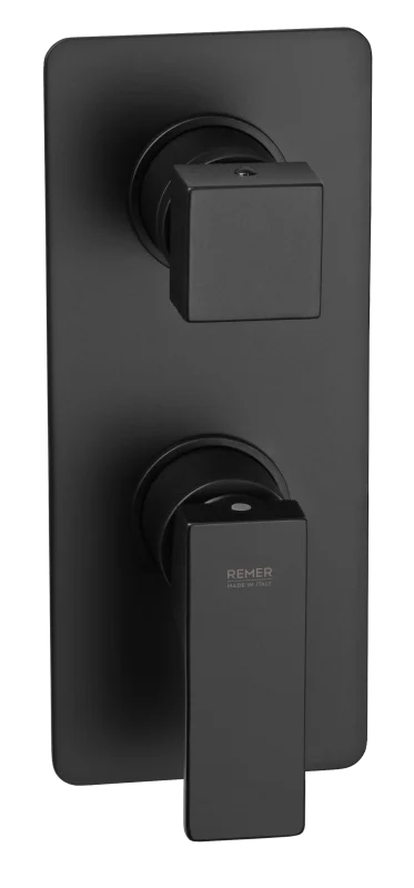 Смеситель для душа Remer Absolute AU93KBNO, чёрный матовый