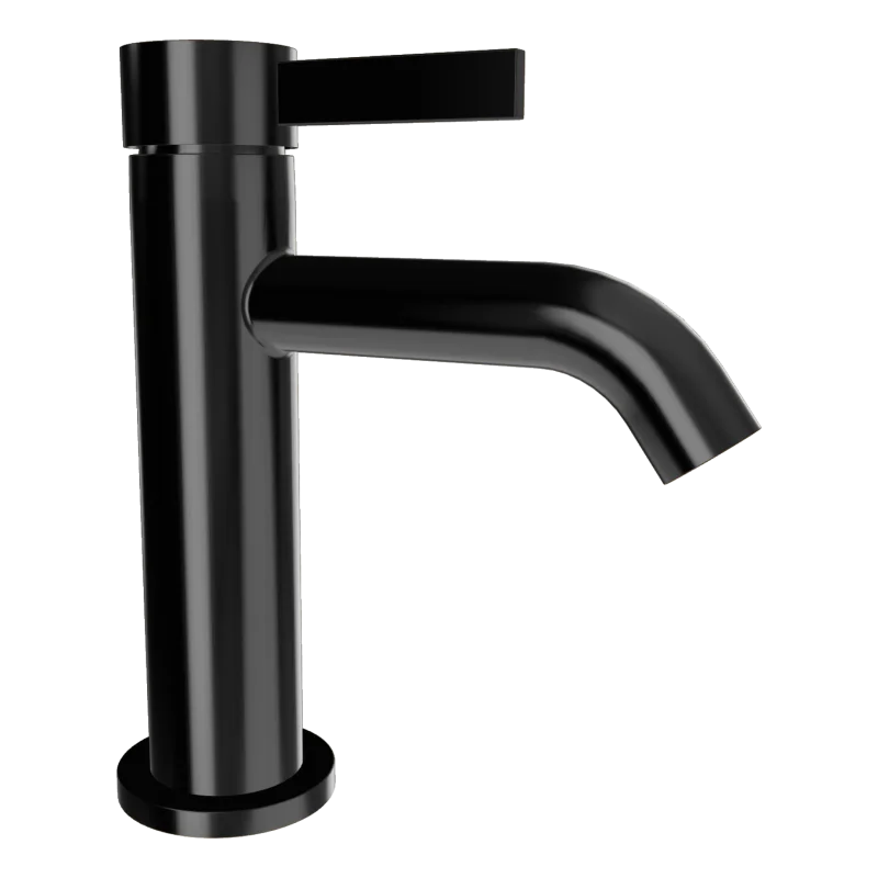 Смеситель для раковины Remer Metrica MC12CFP, черный брашированный хром