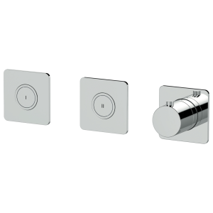 Смеситель термостатический для душа Remer X Style X99QD2PKB