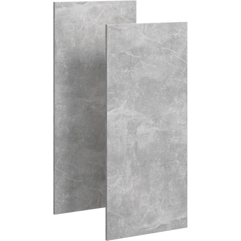 Комплект дверей пенала Aqwella Mobi MOB0735BS23 36 см (бетон светлый)