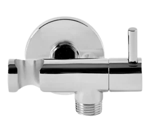 Держатель ручного душа с подключением шланга и запорным вентелем Remer 336L