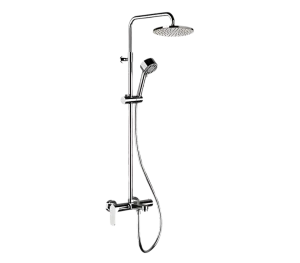 Душевая система с изливом Remer Class Line L34AMD25, хром