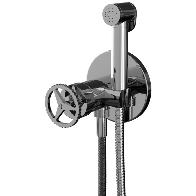 Гигиенический душ со смесителем Remer Chrono CH65W, хром