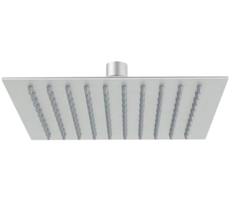 Верхний душ с шарнирным соединением 30 см Remer INOX SS357UFS30X, нержавеющая сталь