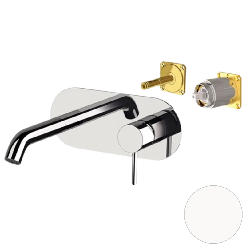 Смеситель для раковины Remer X Style X15KBBO, белый матовый