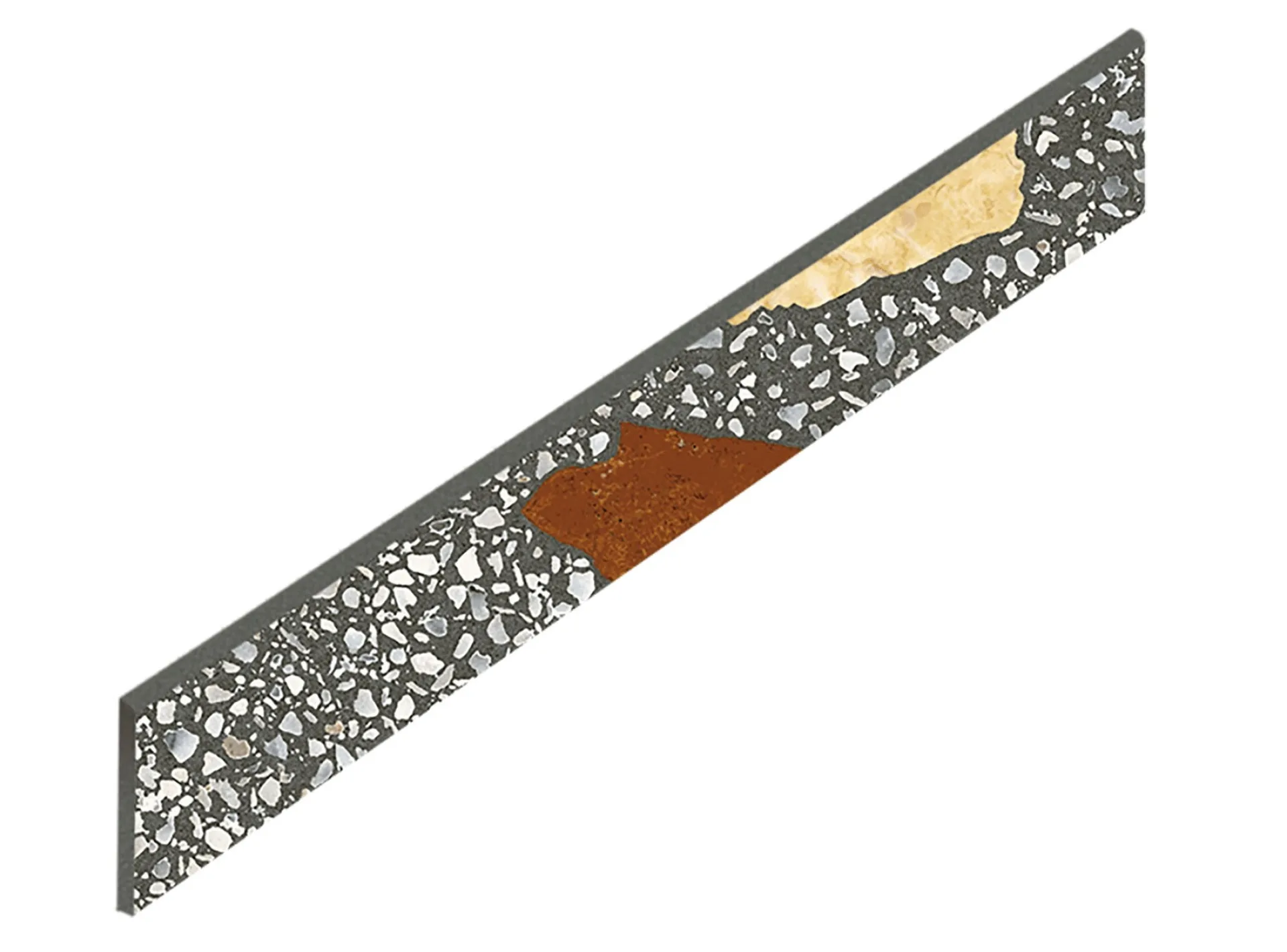 Плинтус Coliseum PALLADIO BLACK 7,2X60 BATTISCOPA / ПАЛЛАДИО БЛЭК 7,2Х60