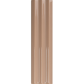 Плитка MATCH ANGLED TAN GLOSS 6.25x25
