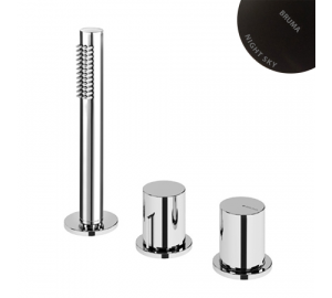 Смеситель на борт ванны, с ручным душем Elo - 2 выхода Avalon 189 500 1NS Night Sky