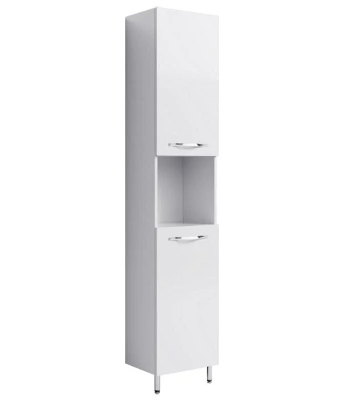 Шкаф-пенал напольный Aqwella Аллегро белый