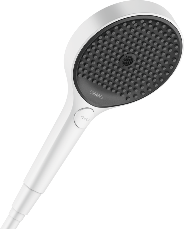 Ручной душ Hansgrohe Rainfinity 130, 3jet, матовый белый, 26864700