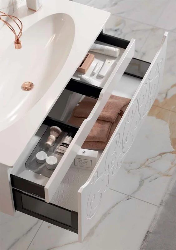 Тумба подвесной Aqwella Elegance Clarberg 100 под умывальник