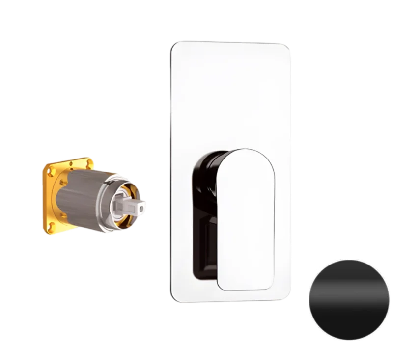 Смеситель для душа Remer Infinity I30KBNO, черный матовый