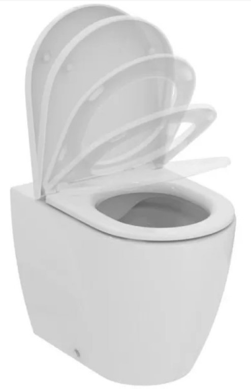 Унитаз приставной Ideal Standard Ellisse Rimless приставной, с крышкой микролифт, T569401