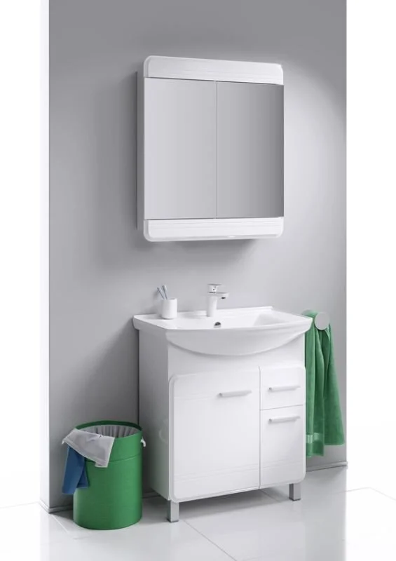 Тумба напольная Aqwella Корсика 75 под умывальник