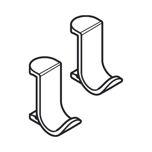 Hansgrohe WallStoris Крючок широкий белый матовый 27914700