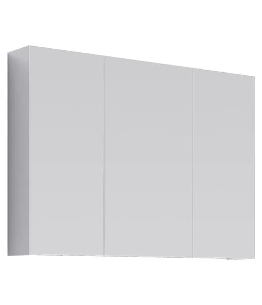 AQWELLA MC подвесной зеркальный шкаф 100 см, цвет белый