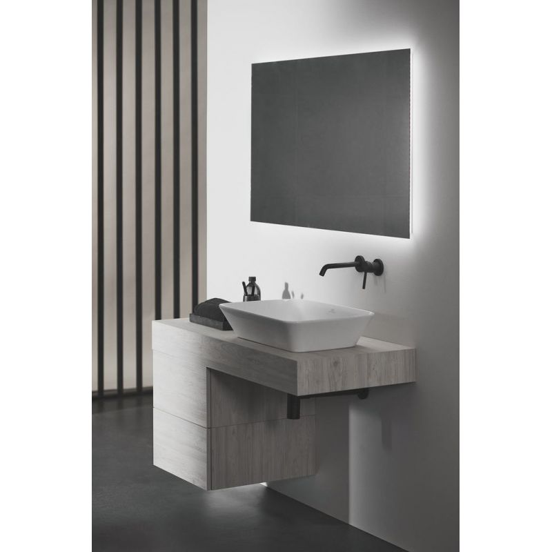 Смеситель для раковины Ideal Standard CERALINE (черный матовый) с внутренней частью в комплекте