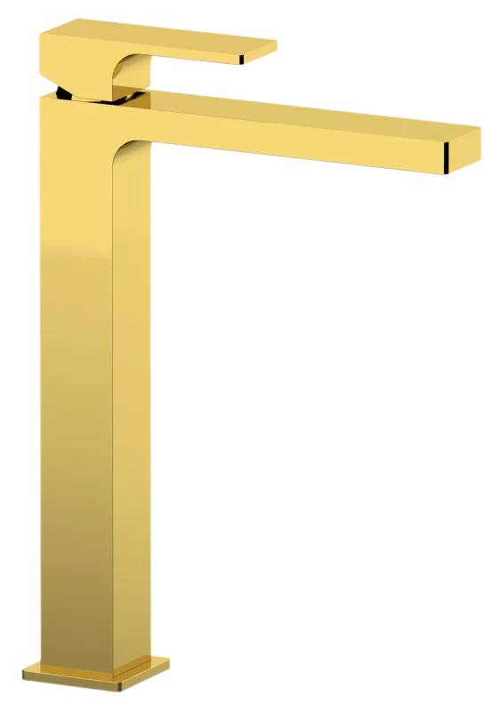 Смеситель для раковины Remer Absolute AU11LDO, золото глянцевое