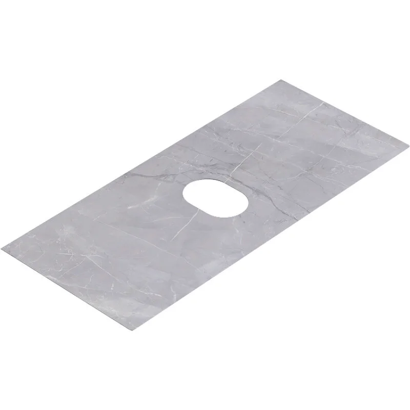 Столешница из керамогранита Aqwella STG1014X456GS серый камень