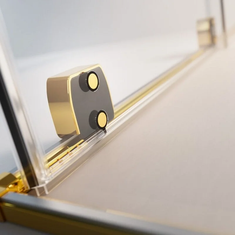 Душевая дверь Radaway Furo KDJ Gold, 62,2 x 200 см, стекло прозрачное, профиль золото, правая, 10104622-09-01R