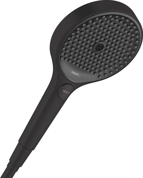 Ручной душ Hansgrohe Rainfinity 130, 3jet, матовый черный, 26864670