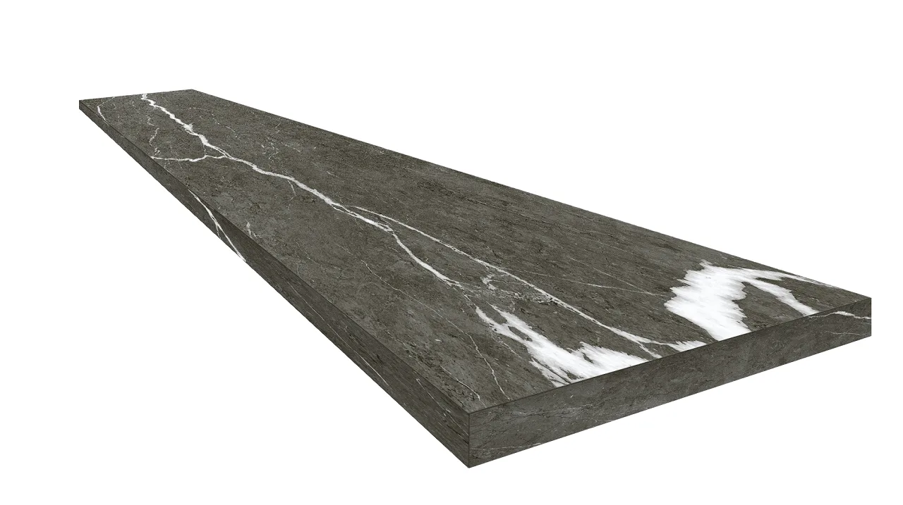 Ступень Coliseum MICHELANGELO DARK SCAL.60 ANG.DX / МИКЕЛАНДЖЕЛО КОЛД 60 угловая правая