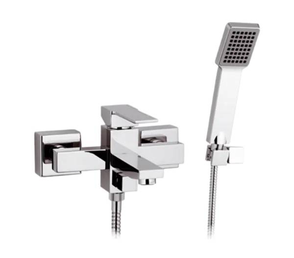 Смеситель для ванны Remer Qubika Q02, хром