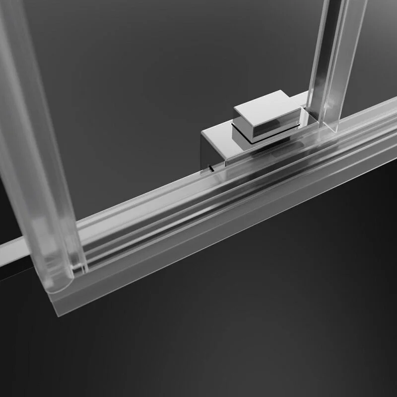 Душевая дверь Radaway Idea KDS 120 х 200.5 см с неподвижной частью, стекло прозрачное, профиль хром, левая, 10115120-01-01L