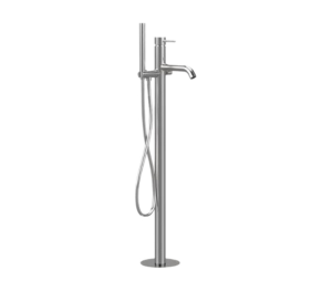 Смеситель для ванны Remer X Style INOX SSX08, нержавеющая сталь