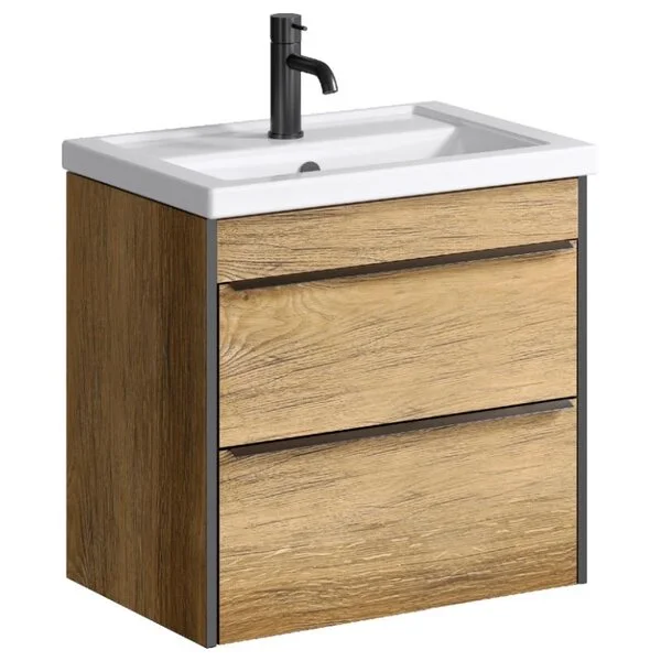 Тумба Aqwella Fargo 60 под умывальник дуб балтийский