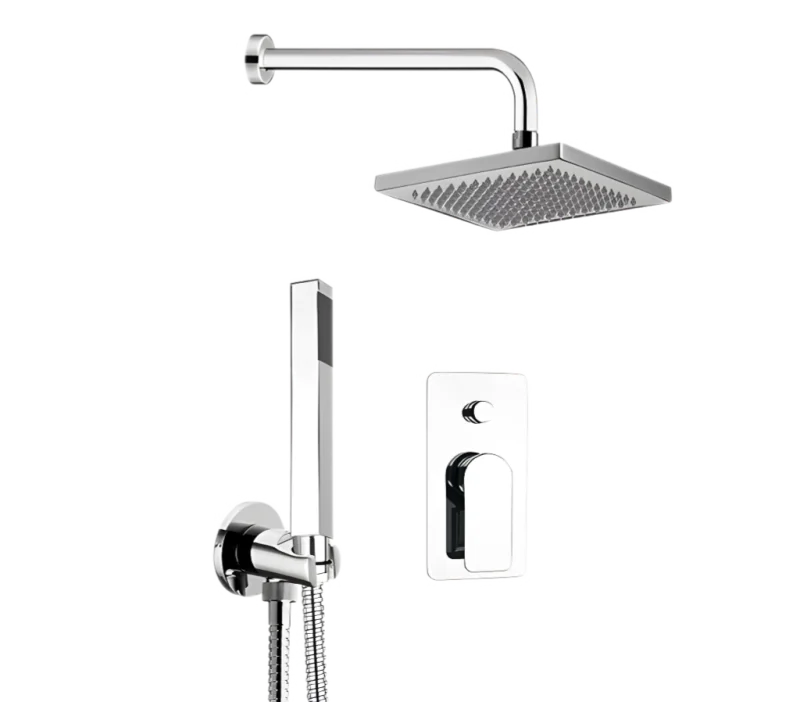 Душевая система Remer Infinity I09S08O, хром