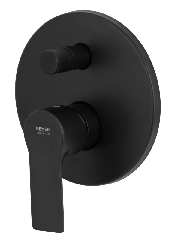 Смеситель для душа Remer Energy EY09HNO, черный матовый