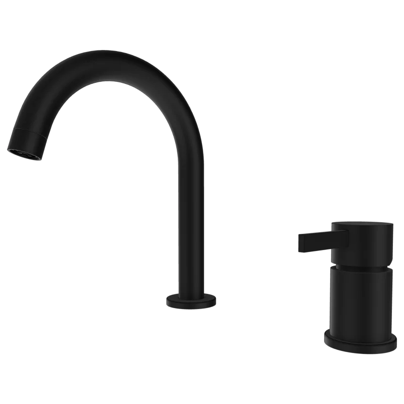 Смеситель для раковины Remer Metrica MC57NO, черный матовый