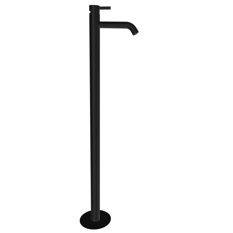 Смеситель для раковины Remer Metrica MC18NO, черный матовый