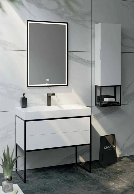 Тумба под умывальник Aqwella Clarberg Logic 70 LOG0107N белый