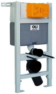 Инсталляция для унитаза OLI Expert 82 + клавиша смыва Slim белая 659041