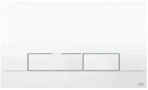 Кнопка смыва механическая OLI Narrow 148300 белая OliPure / Fresh (старый арт.148300)