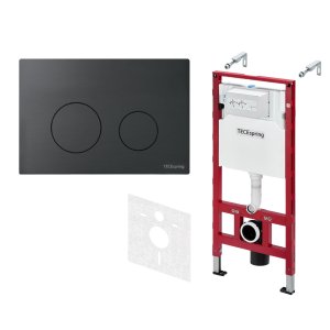 Комплект инсталляция TeceSpring S300300 д/унитаза c панелью смыва