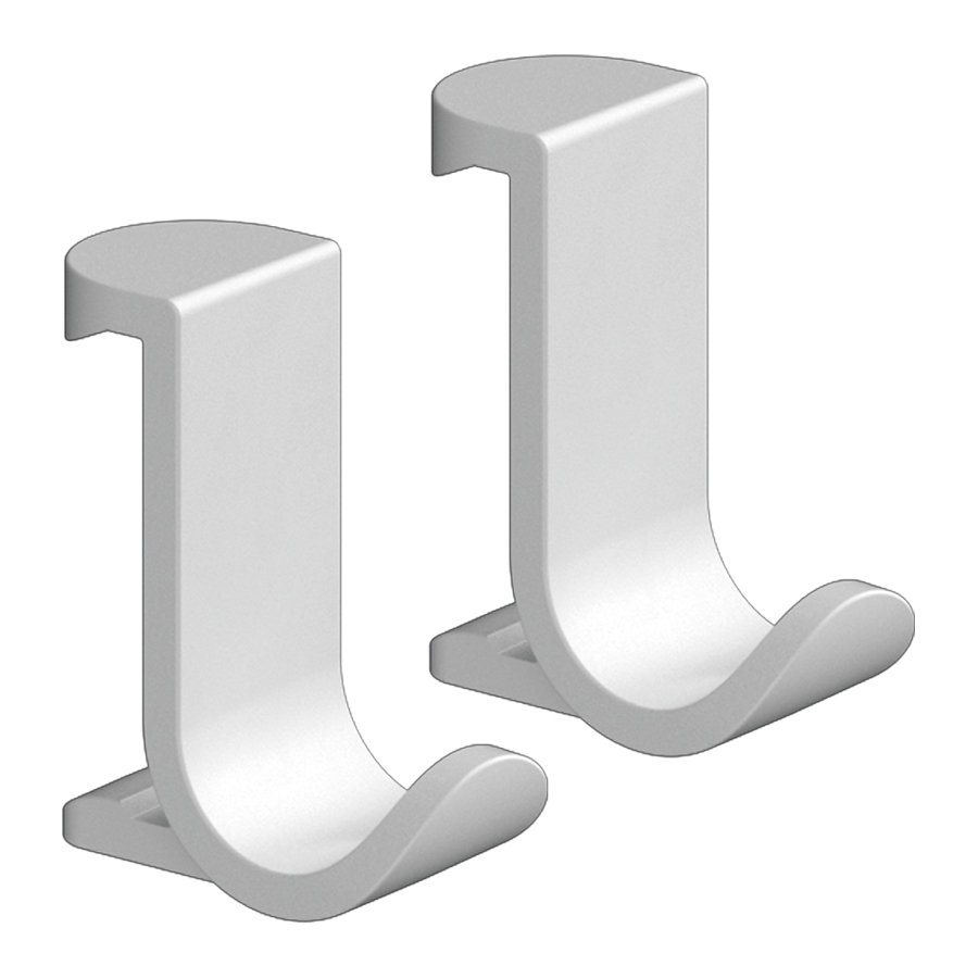 Hansgrohe WallStoris Крючок широкий белый матовый 27914700