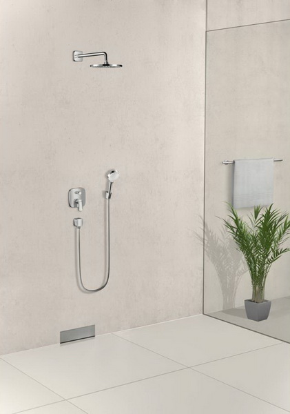 Шланговое подключение Hansgrohe Fixfit E, хром, 26457000