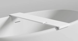 1906202M Полочка для ванн Salini GABBIANO BASIC (S-Stone, белый матовый)