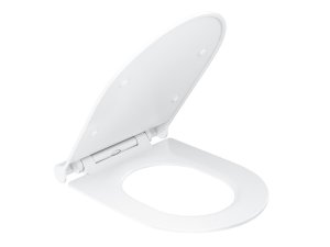 Сиденье для унитаза RAVAK Uni  Chrome Slim белое