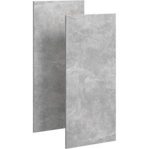 Комплект дверей пенала Aqwella Mobi MOB0735BS23 36 см (бетон светлый)