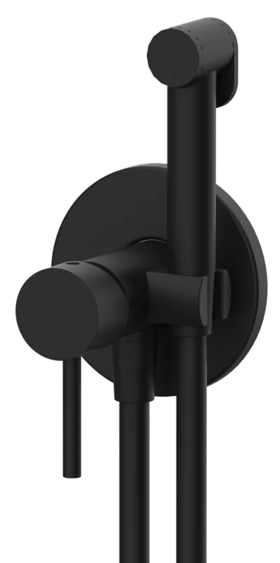 Гигиенический душ со смесителем Remer X Style X65WNO, чёрный матовый