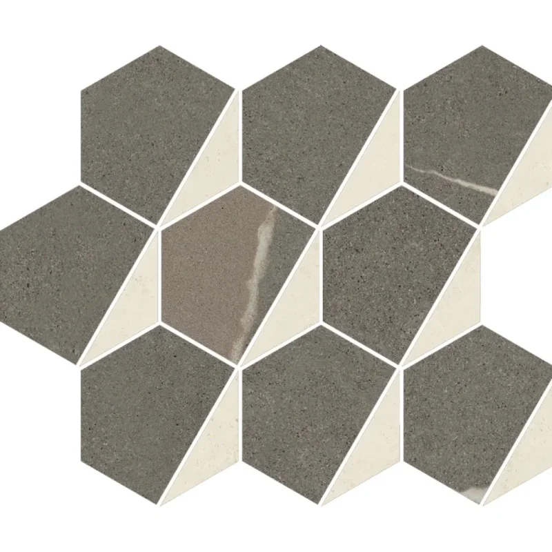 Мозаика Metropolis MOSAICO HEXAGON WARM 25.4*31