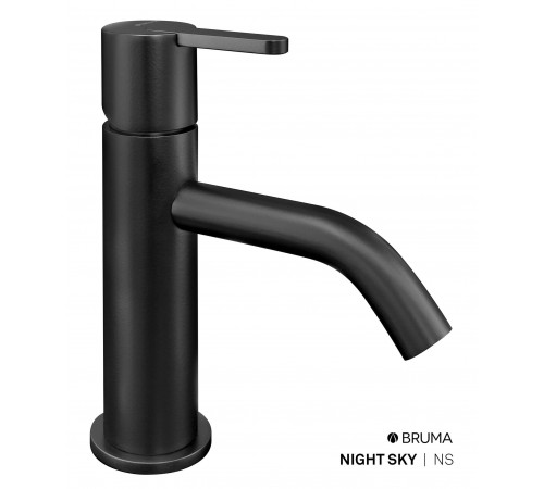 Смеситель для раковины ручка тип 2 Bruma Leaf 167 001 2NS Night sky
