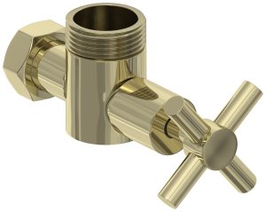 Вентиль Сунержа угловой крест (G 1" НР х G 3/4" НГ)