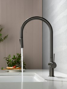 AQM9901 Cucina Смеситель для кухни с выдвижным U-образным изливом